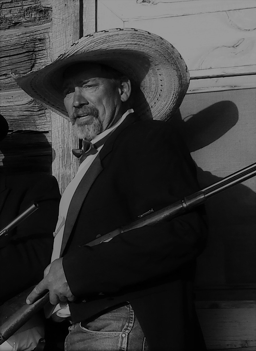 Man in a straw hat