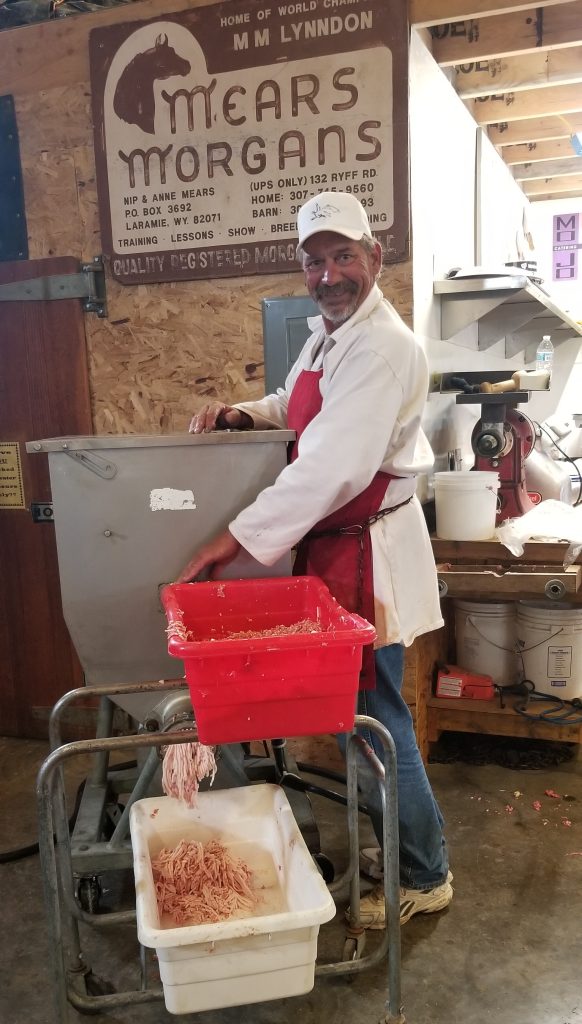 making sausage