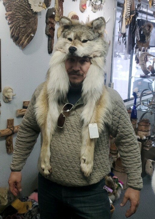 Wolf hat